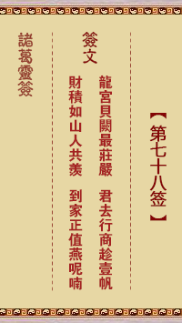 Zhuge Shenzhang 78th Sign