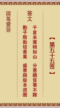 Zhuge Shenzhang 55th Sign