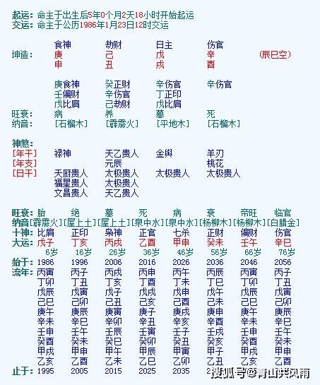 Bazi wu and xu is the meaning of