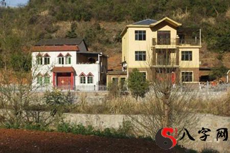Rural houses how to look at the feng shui