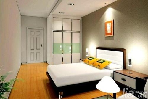 Bedroom with corner feng shui