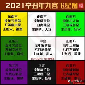 Feng Shui Professional Knowledge | 2021 xin chou is discussing the flying stars of the current year on the harm of the Yang residence