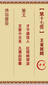 Buddha Spiritual Signature 17th Sign: Wang Zhuanzhi Kisses in the Middle Level